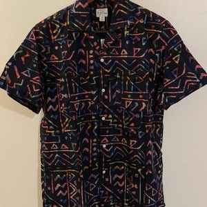 JCrew Relaxed Short-Sleeve Indian Madras Shirt